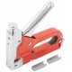 Степлер для узких скоб тип 53 4-14 мм, регулировка силы удара, металлический корпус (32086)