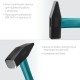 Слесарный молоток Fiberglass, 1000 г KRAFTOOL 2007-10