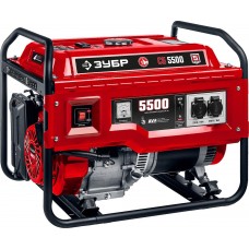Генератор бензиновый 5500 Вт ЗУБР СБ-5500