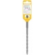 Бур по бетону SDS PLUS, Профи, W-образная вставка, двойная спираль, 8 х 160 мм (32808)