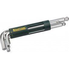 Набор ключей имбусовых длинных, 8 шт KRAFTOOL 27431-2