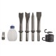 Молоток пневматический Einhell TC-PC 45, 1,2 Дж, 4500уд/мин, набор пик,коробка (4139040)