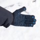 Перчатки трикотажные, акрил, с ПВХ точкой, 7 класс Сибртех (67701)