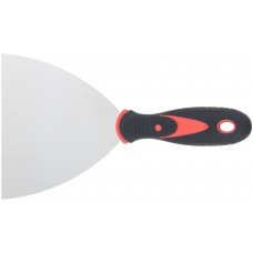 Шпатель, нерж.сталь, прорезиненная ручка 5 (125 мм) (06707)