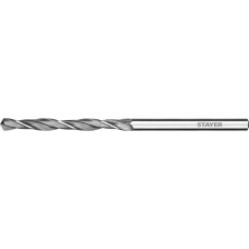 Сверло по металлу быстрорежущая сталь P6M5 Professional HSS-R STAYER 2.5x57 мм 29602-2.5  