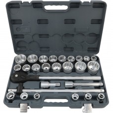 Набор торцевых головок 3/4 дюйм. и метр. 27 пр. (3/4-2, 19-50 мм), GARWIN PRO, 643620