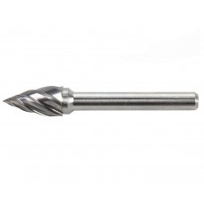 GARWIN INDUSTRIAL 900651-10*20*64 Борфреза параболическая с заостренным концом 10x20x64 мм, VHM, AL, форма G (серия 900651)