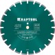 Алмазный диск LASER-ASPHALT, 450 мм (25.4/20 мм, 10?4.0 мм) KRAFTOOL 36687-450