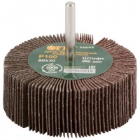 Диск лепестковый для дрели радиальный 80х30х6 мм Р 100 (39595)