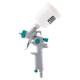 Краскораспылитель AG 810 HVLP, гравитационный, сопло 0.8 мм и 1 мм Stels (57361)