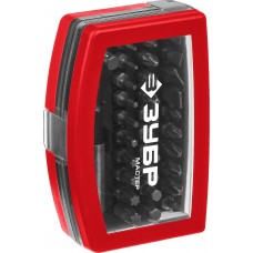 Набор бит с магнитным адаптером МХ-32, 32 шт ЗУБР 26393-H32