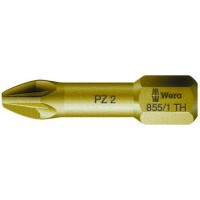 Бита торсионная PZ 2 x 25 мм сверхтвёрдая 1/4