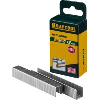 Скобы тип 140 (G/11/57), 12 мм, калибр 20GA, 1000 шт KRAFTOOL 31680-12