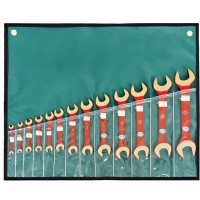 Набор ключей гаечных рожковых двусторонних искробезопасных (8-32) AlCu № A-9, HORTZ