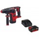 Перфоратор аккумуляторный Einhell PXC TP-HD 18/26 Li BL + ЗУ + 1 акк 4.0 Ач (4514265SET4)