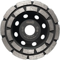 Алмазная чашка двухрядная 125 x 22.23mm KRUGO (CWD05A)