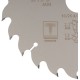 Диск пильный по дереву с тефлоновым покрытием 24Т, CUTOP Profi plus, 190 х 1,5/2,2 х 30/25,4/20/16 мм (75-19024Т)