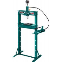 Гидравлический пресс с гидронасосом и манометром PMP-12, 12 т KRAFTOOL 43472-12