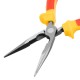 Длинногубцы прямые Insulated, 200 мм, двухкомпонентные рукоятки Matrix Professional (17103)