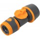 Соединитель двухкомпонентный 3/4 с запорным клапаном (77758)