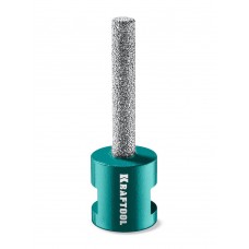 Вакуумная алмазная фреза пальчиковая VS DIAMOND, d 8 мм (М14, 50 мм) KRAFTOOL 29810-08