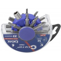 Набор бит в пластиковом боксе 