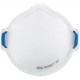 Полумаска фильтрующая, FFP2, полипропиленовая, 3-х слойная, без клапана (12316)
