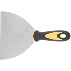 Шпатель, нерж.сталь, прорезиненная ручка 6 (150 мм) (06698)