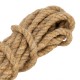 Веревка льнопеньковая, D 10 мм, L 10 м, крученая Сибртех (94009)