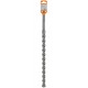 Бур по бетону CUTOP Profi Plus, SDS-Max с крестовым наконечником, 28x540 мм (42-28540)