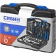 Универсальный набор инструмента 56 предм. 1/2+1/4 СИБИН 27765-H56