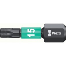 Бита ударная TX 15 x 25 мм алмаз 1/4 C6.3 Impaktor TORX серия 867/1 IMP DC Wera WE-057623
