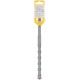 Бур по бетону SDS PLUS, Профи, W-образная вставка, двойная спираль, 14 х 210 мм (32817)