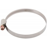 Хомут обжимной (нержавеющая сталь со сваркой) 60-80 мм (64287)