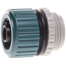 Переходник внешняя резьба 3/4 х 1 - шланг 3/4, из ударопрочного пластика ORIGINAL RACO 4250-55294C