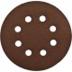 Круг шлифовальный Стандарт 125 мм, 8 отверстий, Р120, 5 шт ЗУБР 35350-125-120