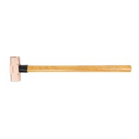 Кувалда 3 кг BeCu рукоятка дерево гикори искробезопасная 191G-1020, HORTZ