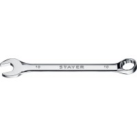Ключ гаечный комбинированный 10 мм HERCULES Professional STAYER 27081-10