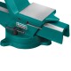 Кованые стальные тиски FORGE--155/200, с регулировкой компенсации люфта KRAFTOOL 32700-200