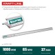 Линейка усиленная алюминиевая 1.0 м со стальной направляющей KRAFT-LINE KRAFTOOL 34275-100
