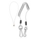 Подвес для инструмента, максимальный вес 1 кг, стальной сердечник, нержавеющие застежка и кольцо Сибртех