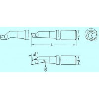 Резец Расточной 12х12х140 ВК8 для глухих отверстий