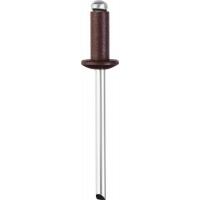 Заклепки алюминиевые Color-FIX, 4.0 х 10 мм, шоколадно-коричневый, 50 шт STAYER Professional 3125-40-8017