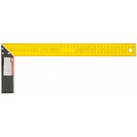 Угольник столярный желтый 400 мм (19385)