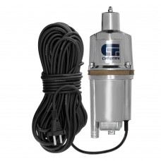 Вибрационный насос СВН300Н-15, нижний забор, 300 Вт, напор 75 м, 1200 л/ч, кабель 15 м Сибртех (99306)