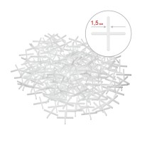 Крестики для плитки 1.5 мм, 200 шт ЗУБР 33811-1.5