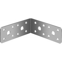 Крепежный уголок 35 x 90 x 90 x 2 мм цинк ЗУБР УК-2.0 310126-35-090