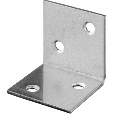 Широкий мебельный уголок 30 x 30 x 30 x 1.5 мм белый цинк ЗУБР УМШ-1.5 31034-30