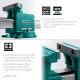 Тиски слесарные стальные 150 мм STEEL KRAFTOOL 32701-150