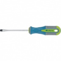 Отвертка, SL6 х 150 мм, CrV, трехкомпонентная рукоятка Сибртех